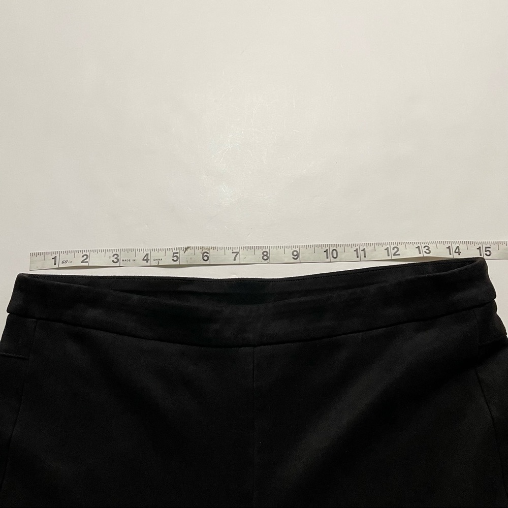 Tribal Designer Faux Leather/Suede Skinny Leg Trouser Pants Business Casual - Picture 8 of 9
